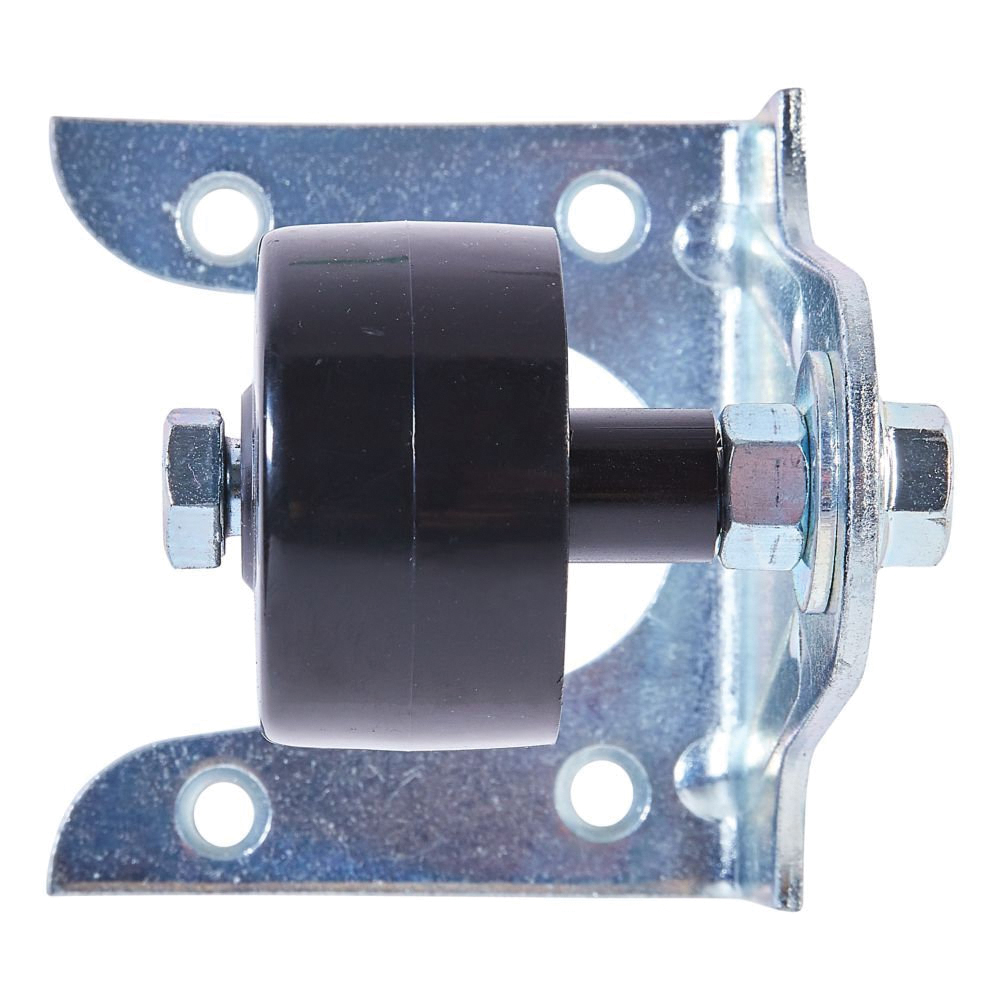 N100-875 Stay Roller, 2.01 in Dia Roller, 1.126 in W Roller, Delrin/Steel