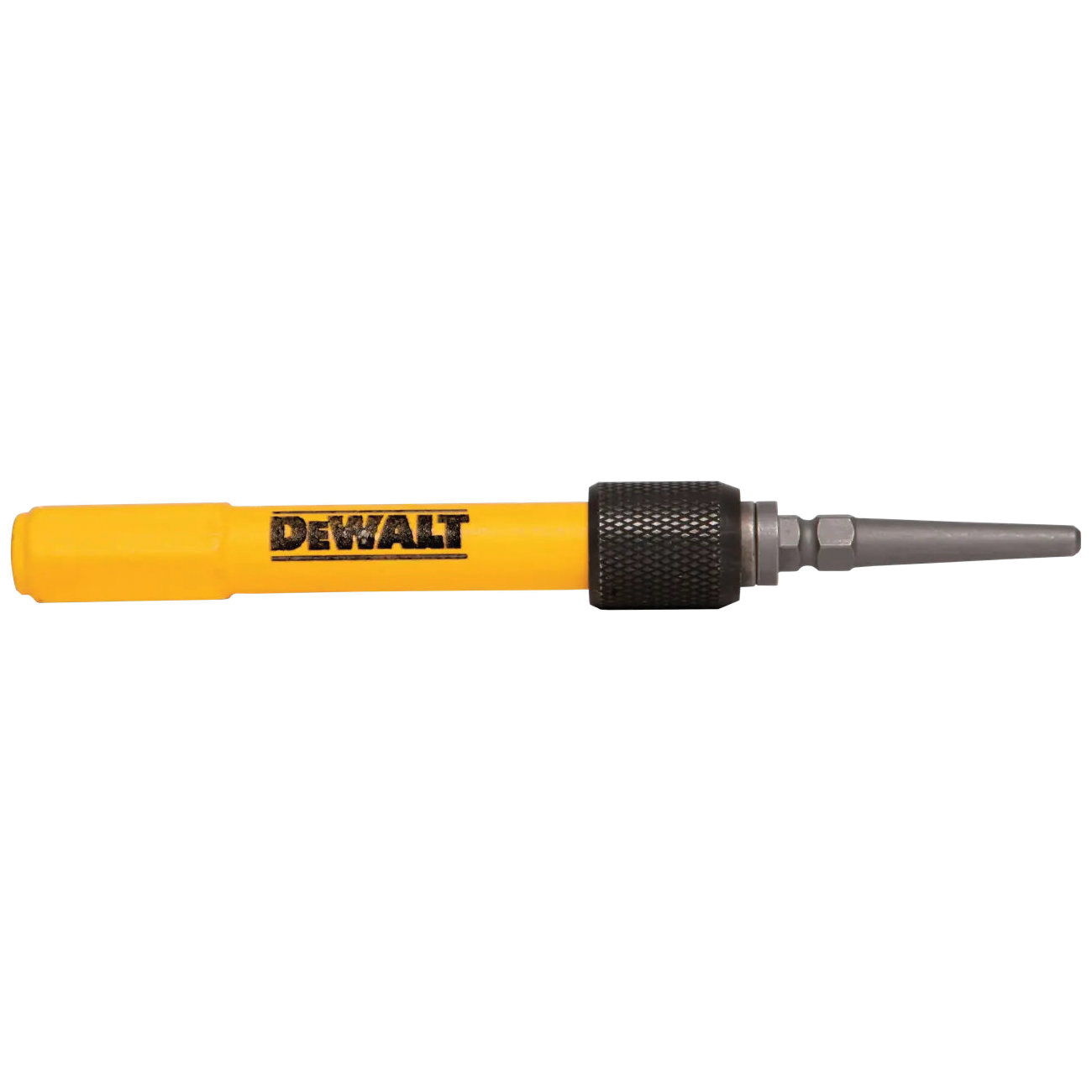 DWHT58503 Nail Set, 1 to 4 in Tip, 4-3/4 in L, Hex Shank, Steel
