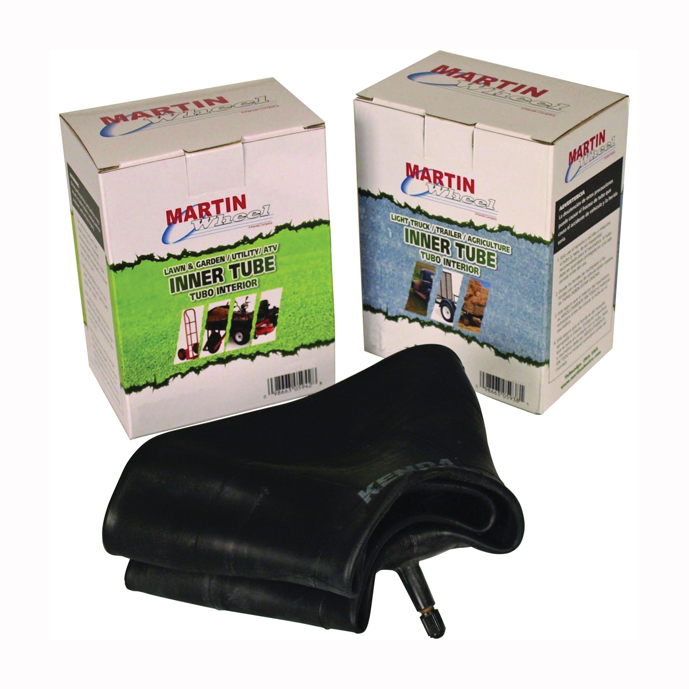 T354K Inner Tube, 410/350-4, Butyl Rubber