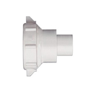 PP20558 Reducing Coupling, 1-1/2 x 1-1/4 in, Slip Joint, PVC, White, SCH 40 Schedule