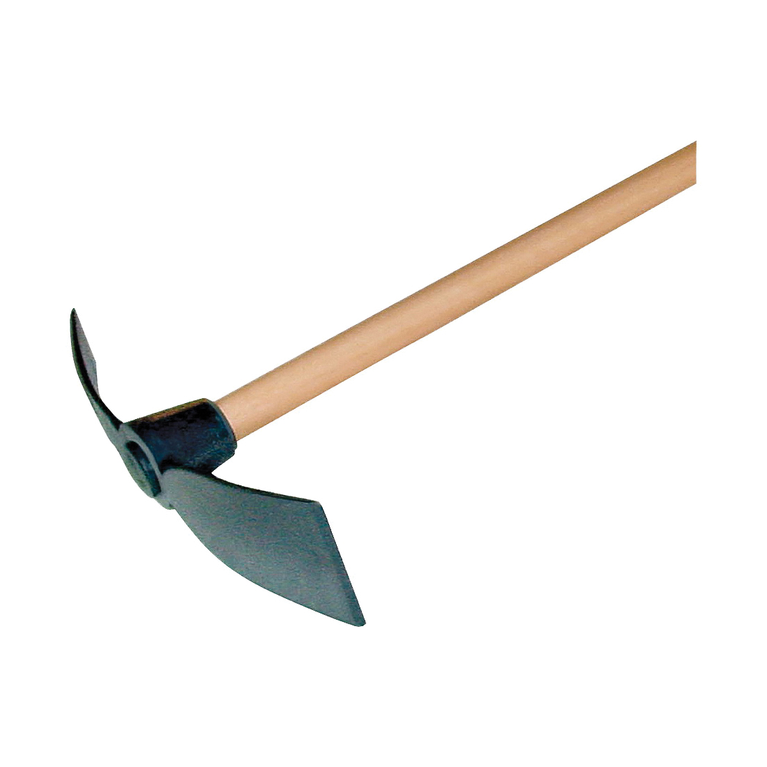 SEYMOUR 85529 Hoe Mattock, Steel Blade, Hardwood Handle, 51 in L
