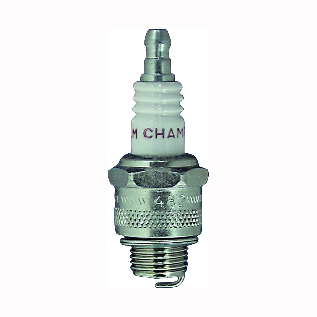 J19LM Spark Plug, 0.027 to 0.033 in Fill Gap, 0.551 in Thread, 0.813 in Hex, Copper