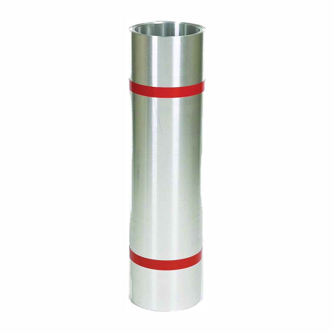 66320 Roll Valley Flashing, 10 ft L, 20 in W, Aluminum, Silver