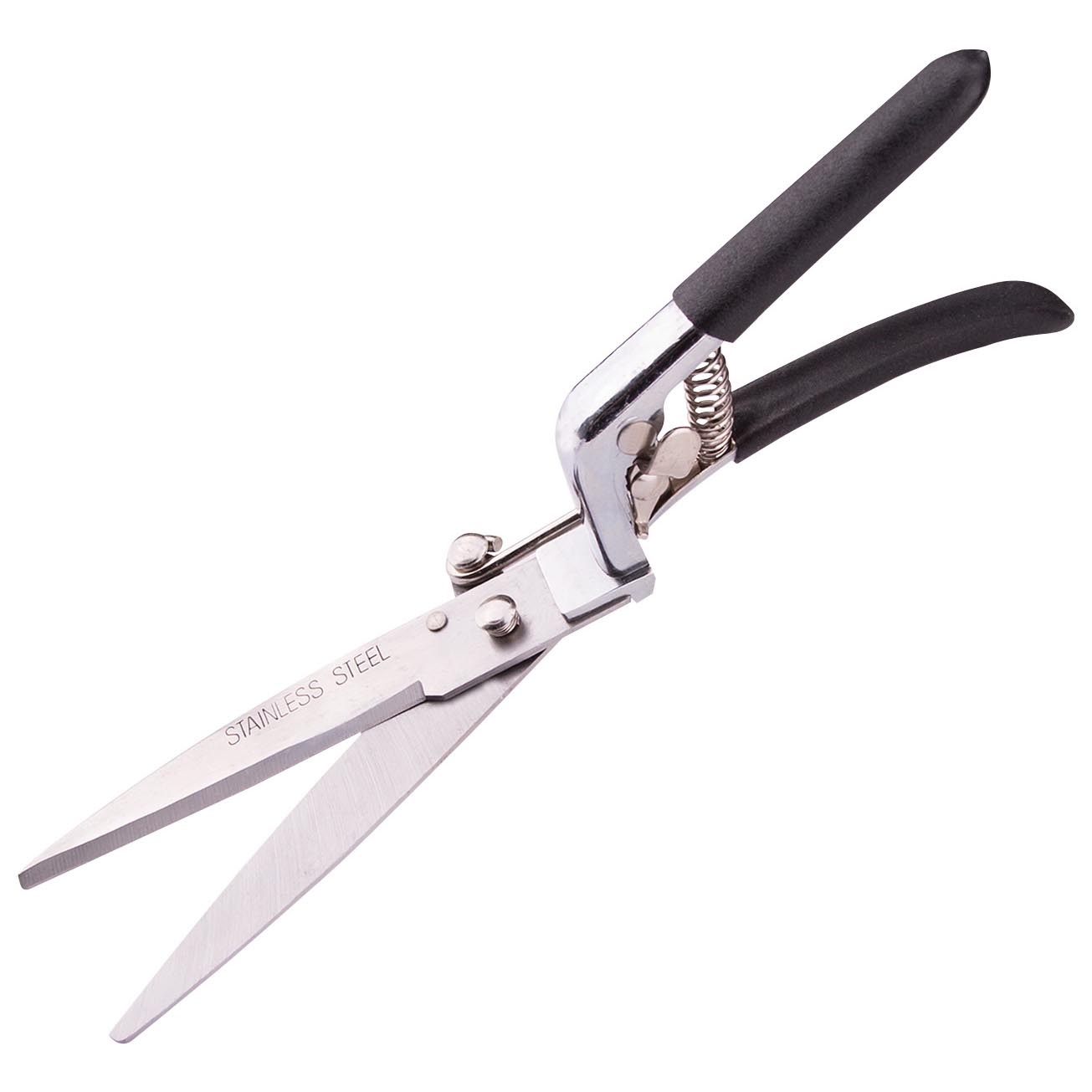 GS2011 Grass Shear, 6 in L Blade, 4-1/2 in L Cut, Stainless Steel Blade, Vinyl Handle