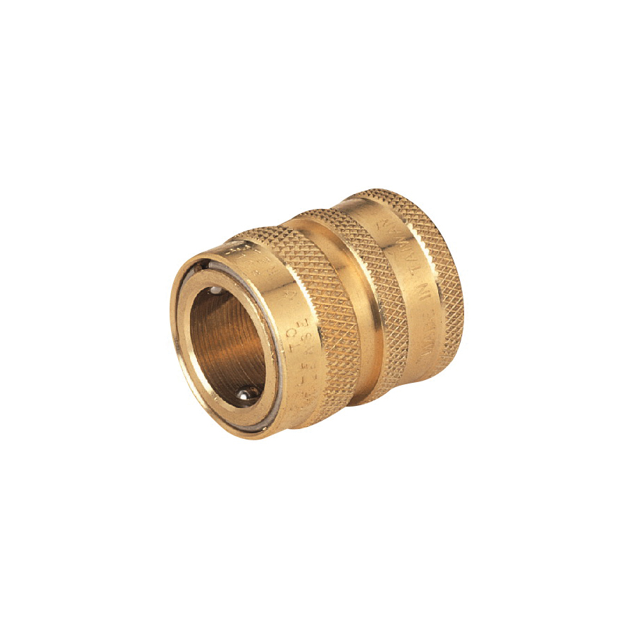 GB9608(GB9513) Hose Connector, 3/4 in, Female, Brass, Brass