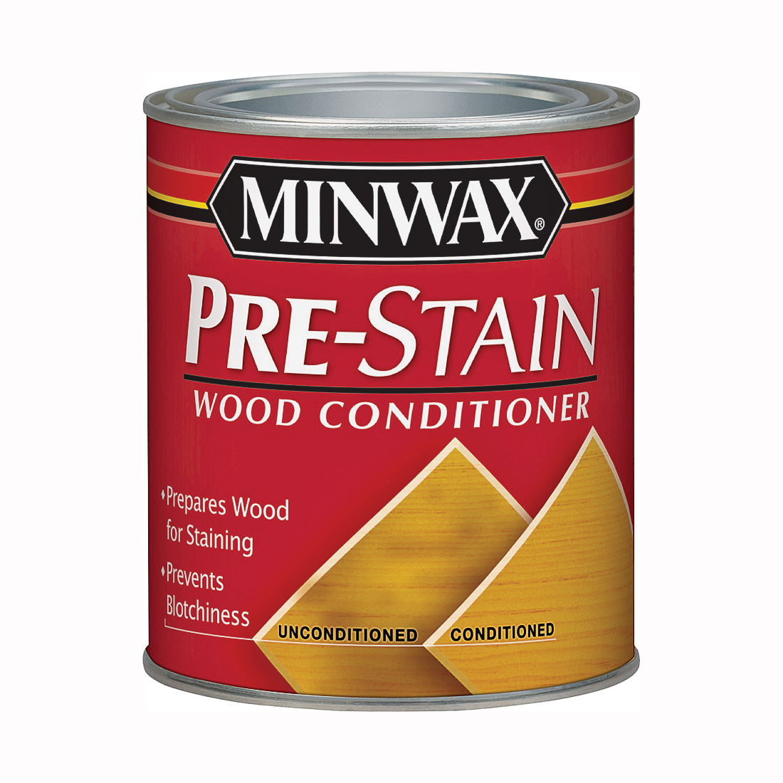 61500444 Pre-Stain Wood Conditioner, Transparent, Clear, Liquid, 1 qt Can