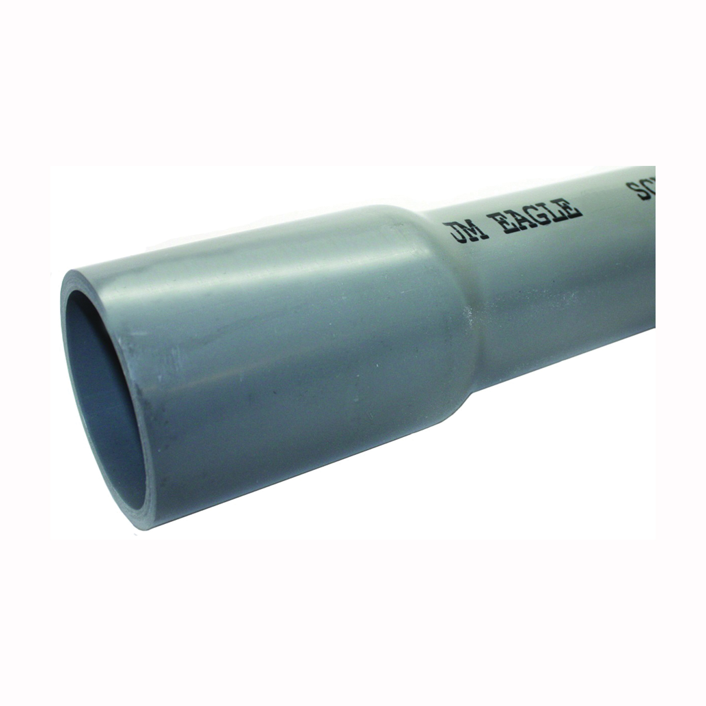 67611 Conduit, 35/64 in, 10 ft L, SCH 80, PVC