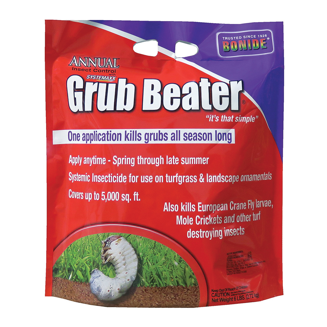 Annual 603 Grub Beater, Solid, 6 lb Bag