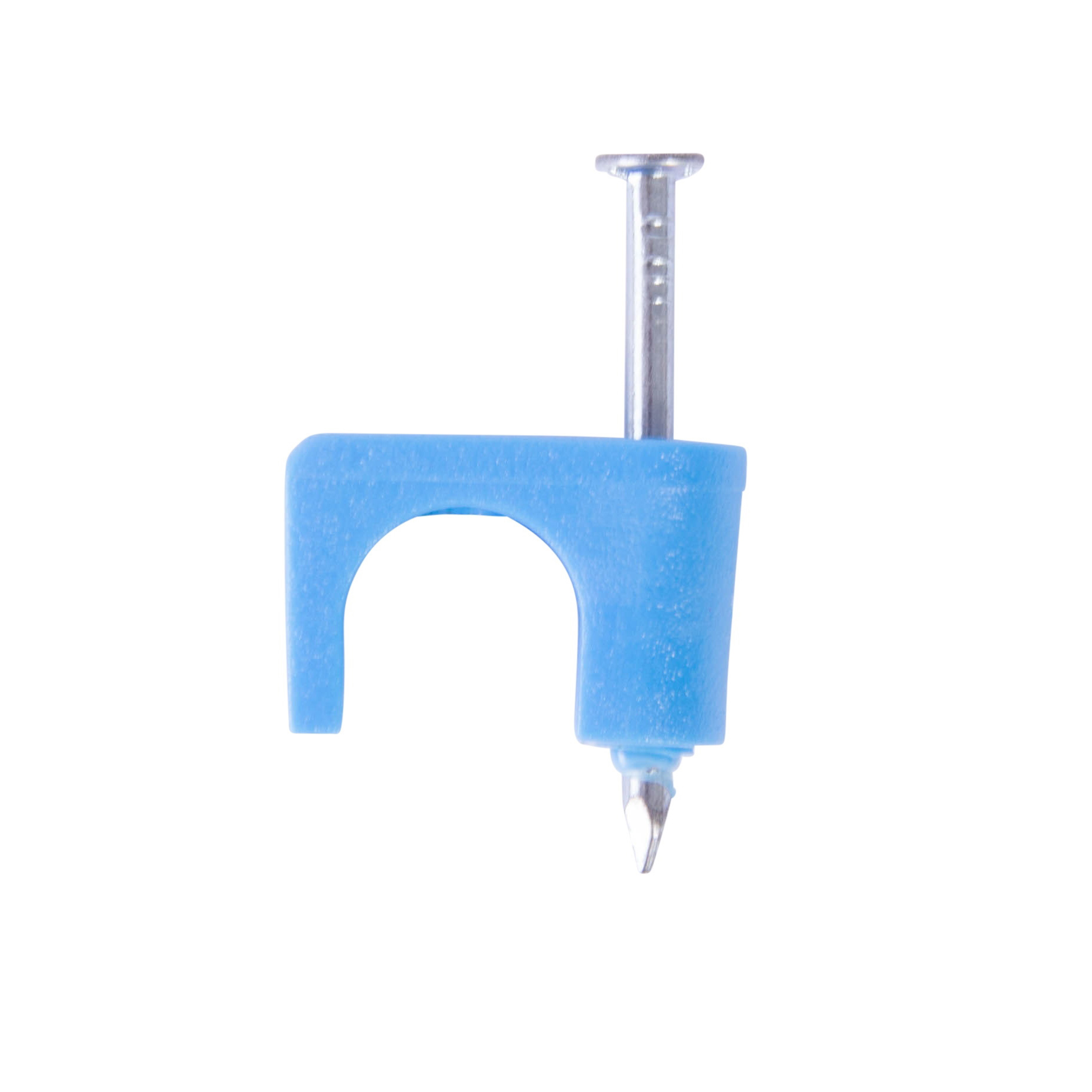 PTP-25T Poly Data Cable Staple, 1/4 in W Crown, Polyethylene