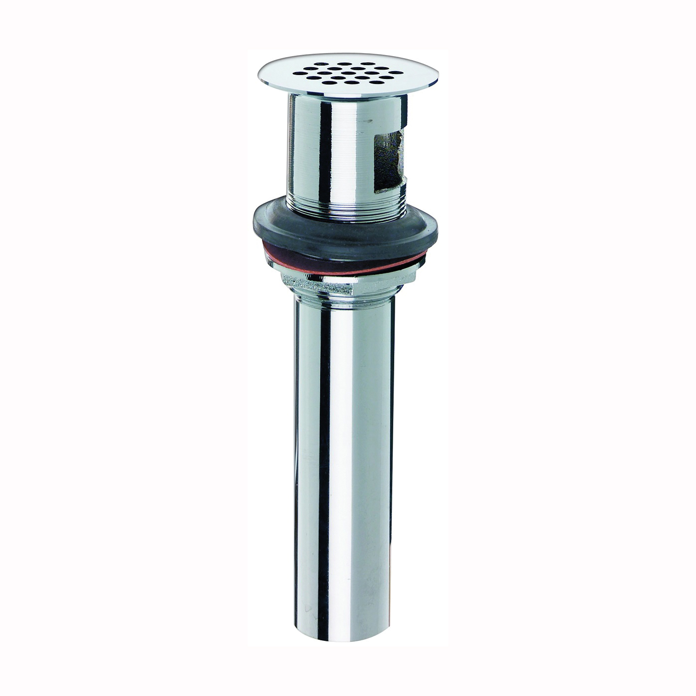 PP856-80PC Pop-Out Lavatory Plug with Grid Strainer, Commercial-Grade, Cast Brass, Chrome-Plated