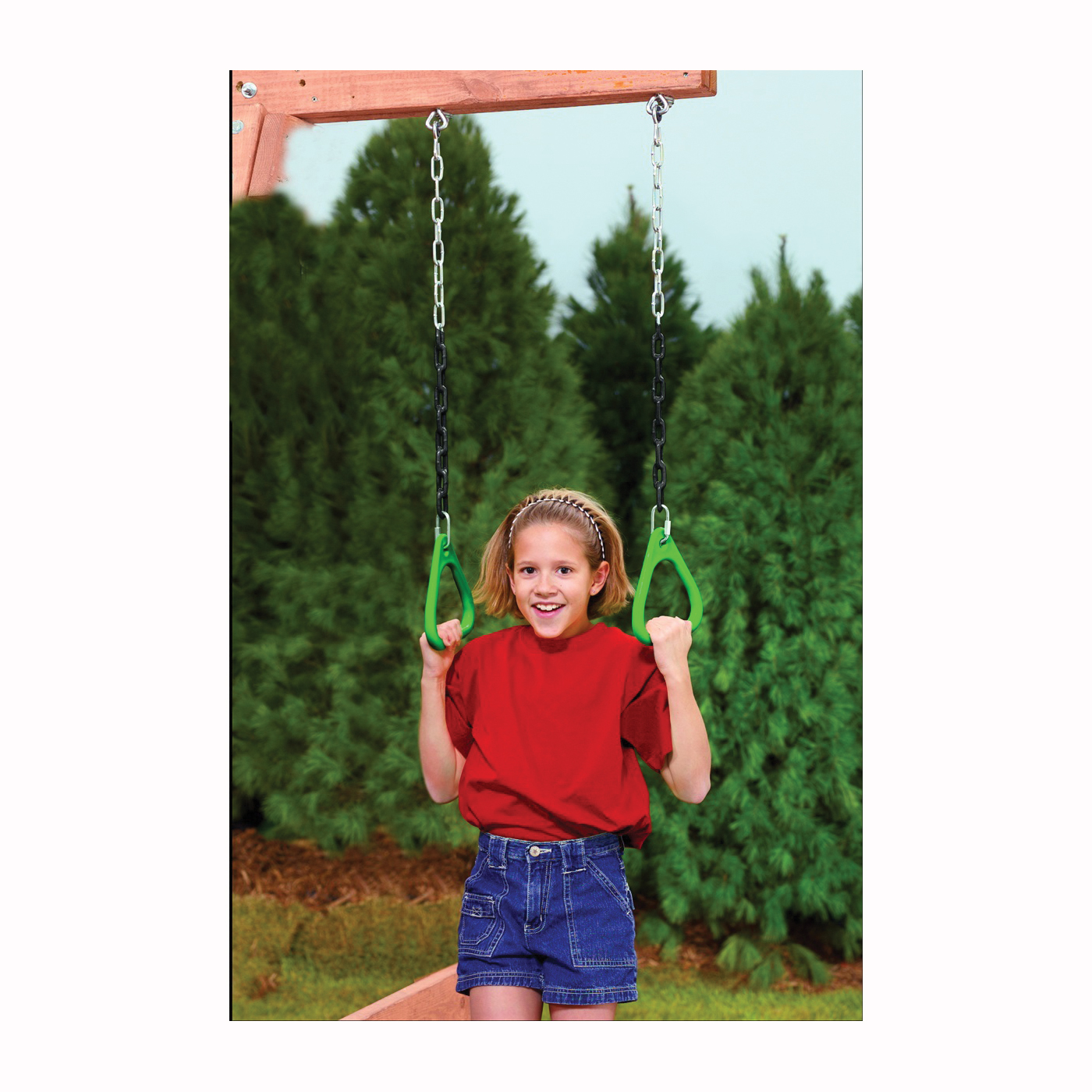 PS 7536 Gym Ring, Polyethylene, Green