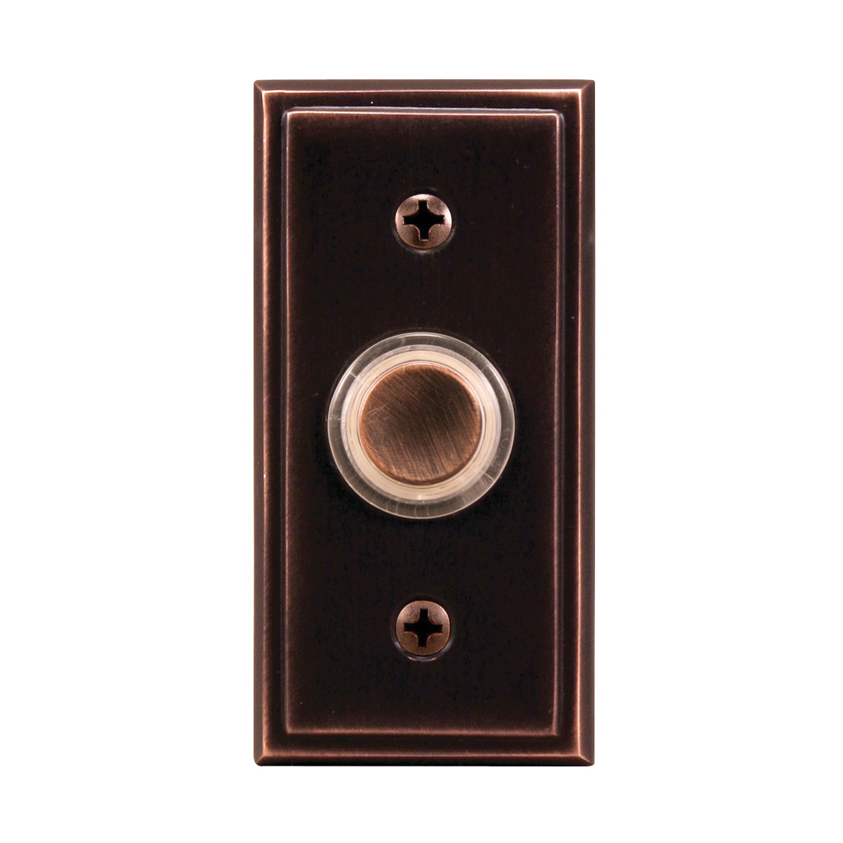SL-716-00 Pushbutton, Wired, Metal, Oil-Rubbed Bronze, Lighted