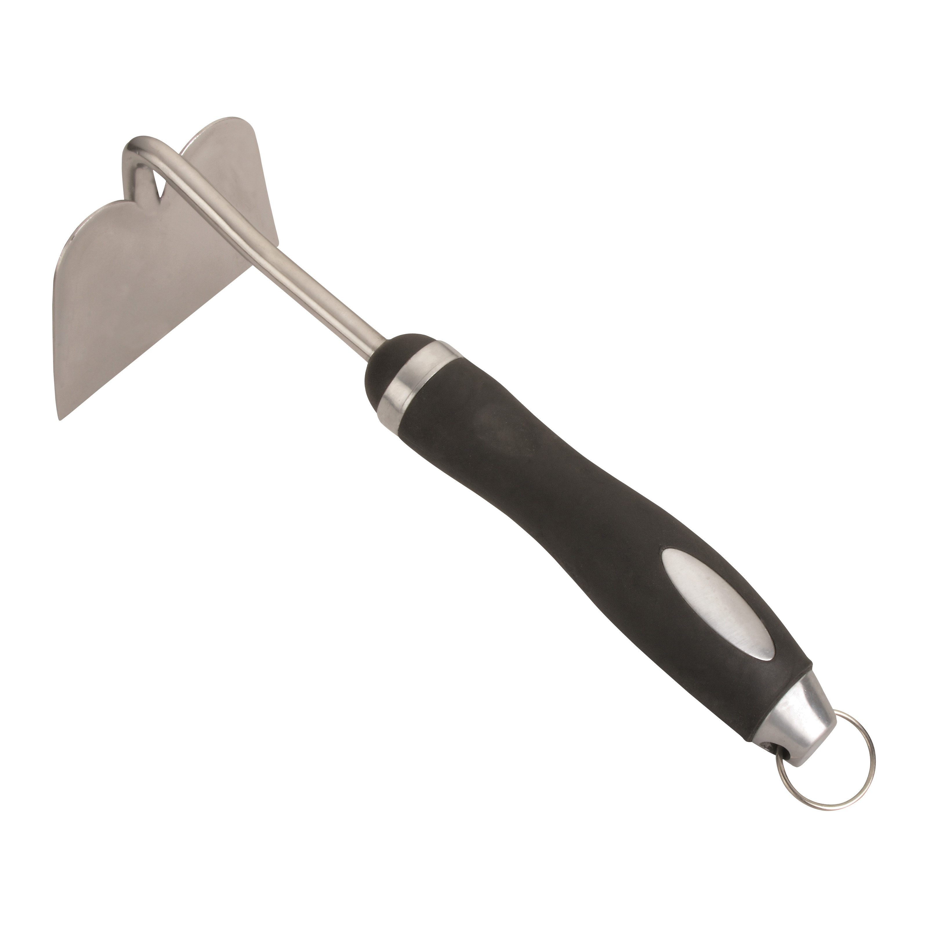 GT930IS Weeding Hoe, 4-1/2 in L Blade, Stainless Steel Blade, Stainless Steel Handle