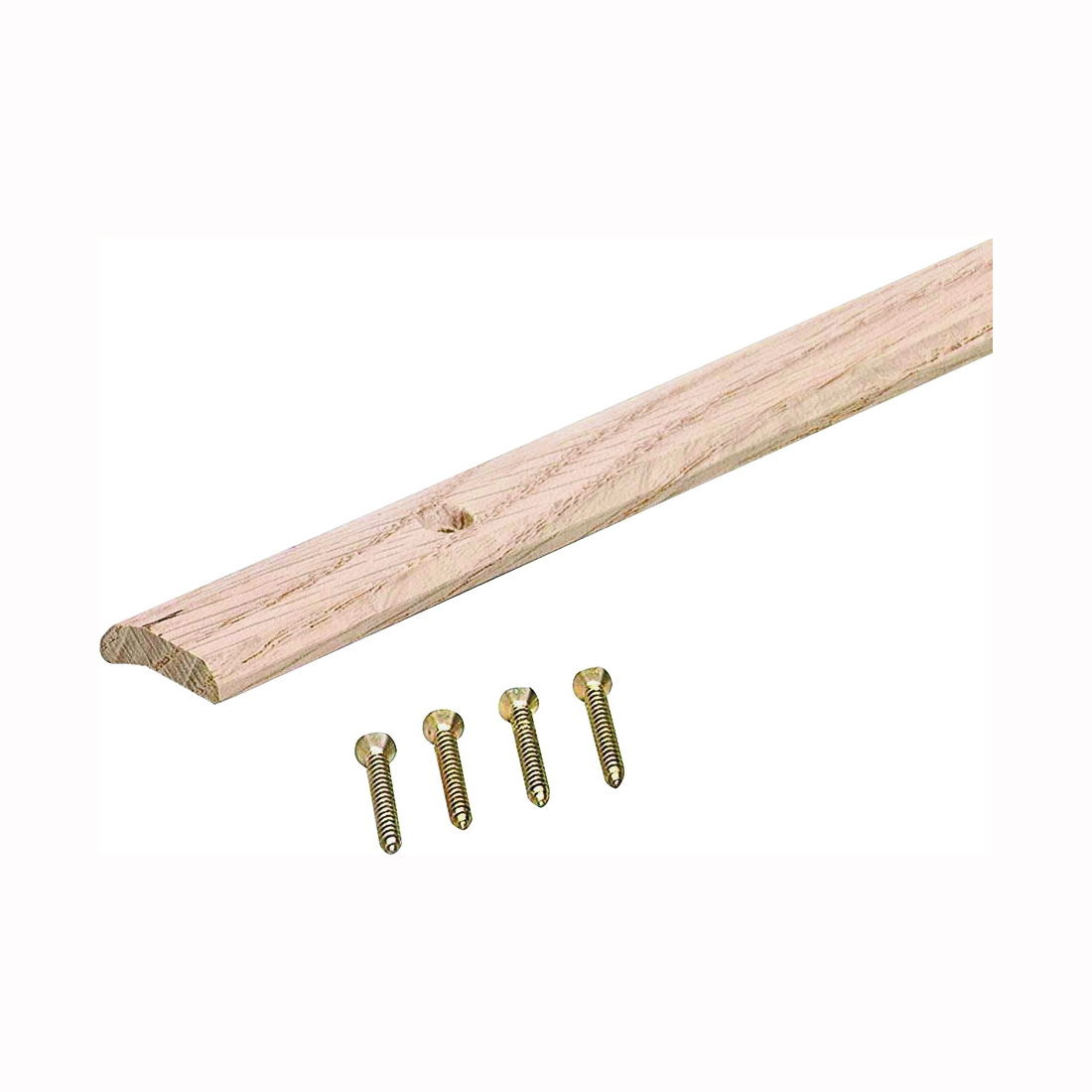 85308 Carpet Trim, 72 in L, 1 in W, Smooth Surface, Hardwood