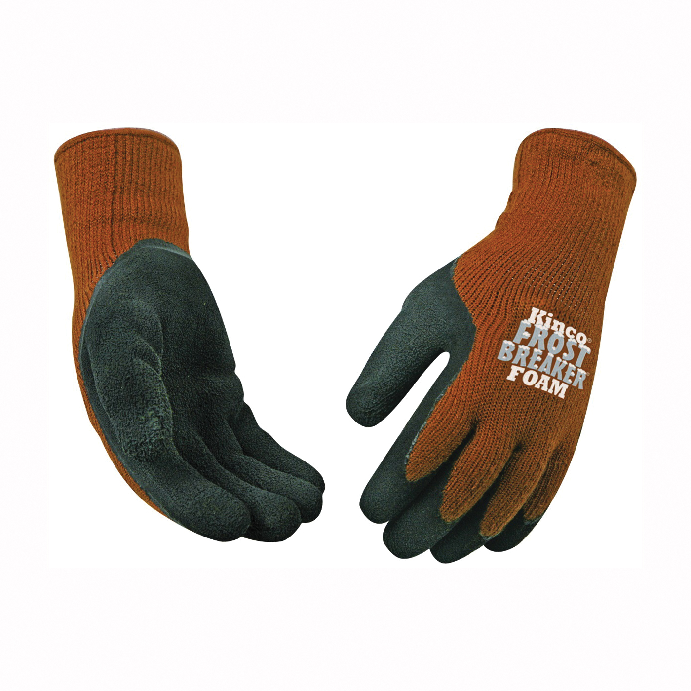 1787-L Protective Gloves, Men's, L, 11 in L, Regular Thumb, Knit Wrist Cuff, Acrylic, Brown