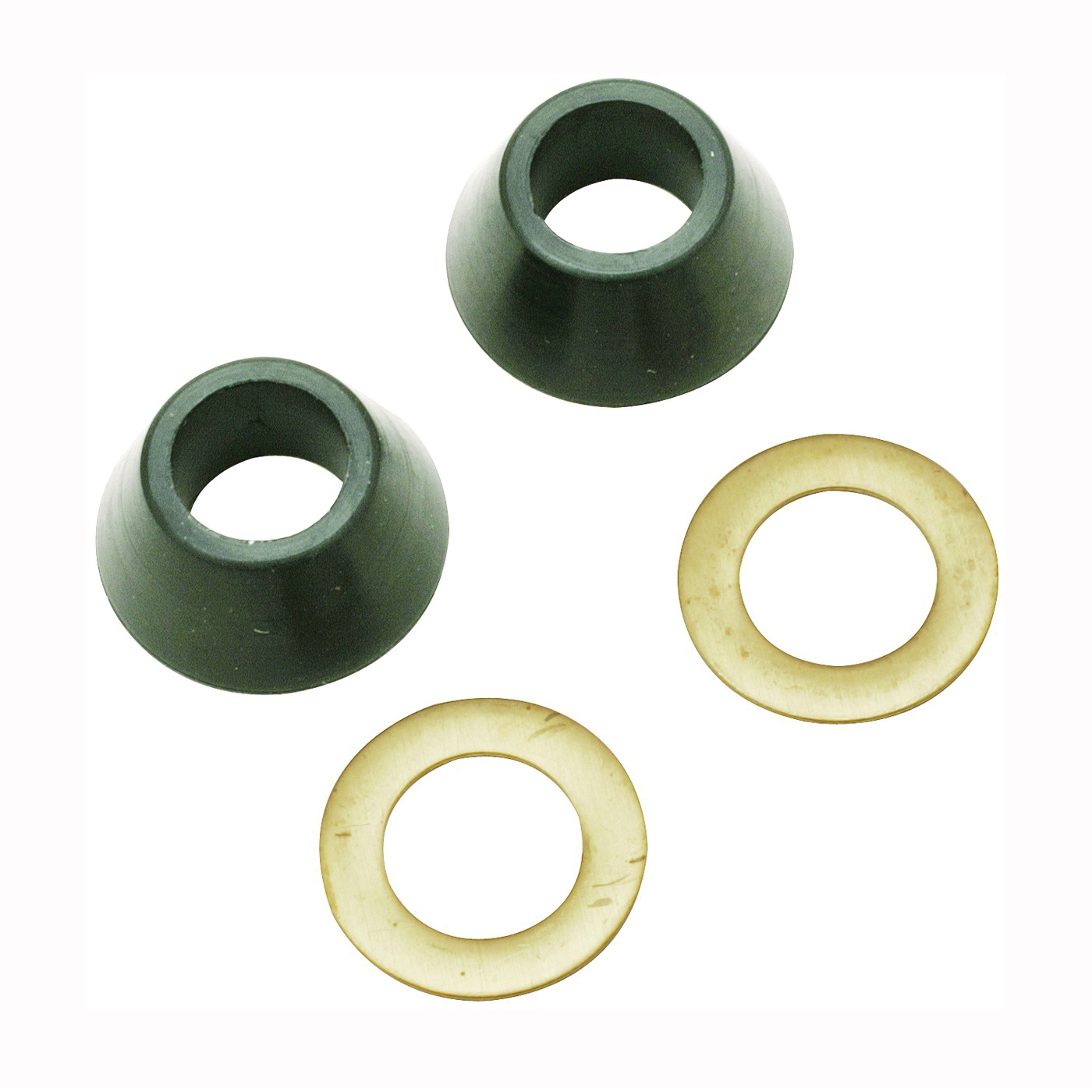 PP810-32 Cone Washer and Ring, 7/16 in ID x 5/8 in OD Dia, Rubber, For: Faucet or Ballcock Nut