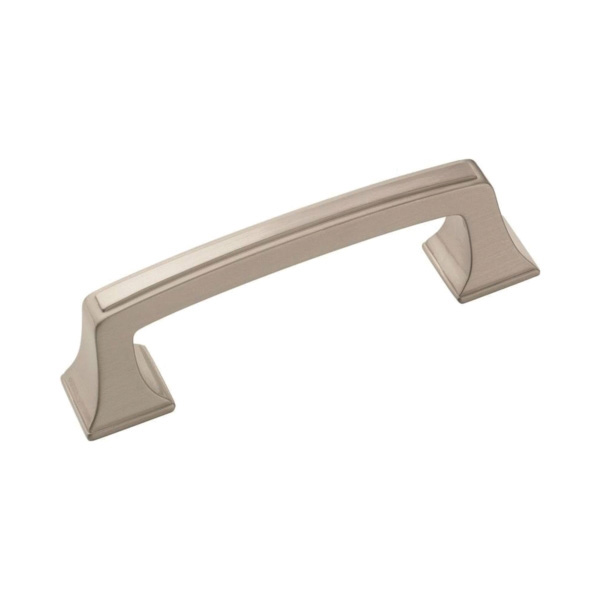 Mulholland Series BP53030G10 Cabinet Pull, 3-3/4 in L Handle, 1-1/8 in H Handle, 1-1/16 in Projection, Zinc