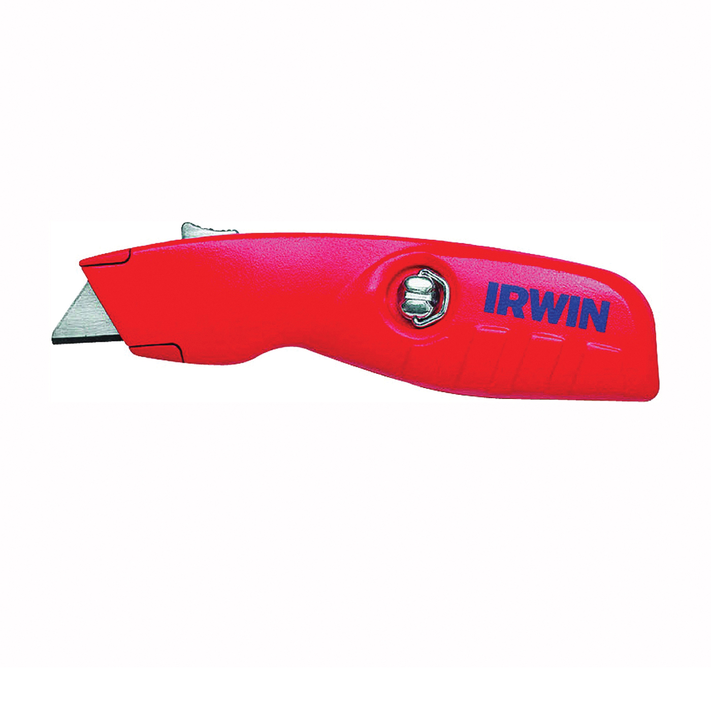 2088600 Utility Knife, 1-1/2 in W Blade, Bi-Metal Blade, Contoured Handle, Red Handle
