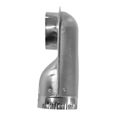 SAF-T-DUCT 010155 Offset Elbow, 4.2 in Connection, Male x Female, Aluminum