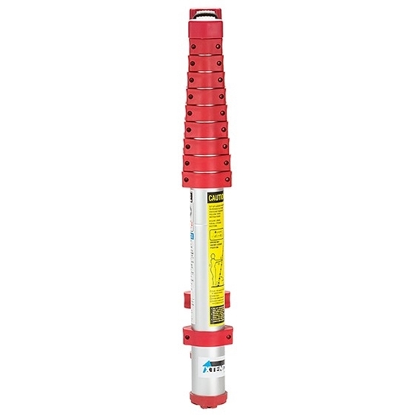 XTEND+CLIMB Home Series 760P Telescoping Ladder, 14-1/2 ft Max Reach H, 11-Step, 250 lb, 1-1/2 in D Step, Aluminum - 4
