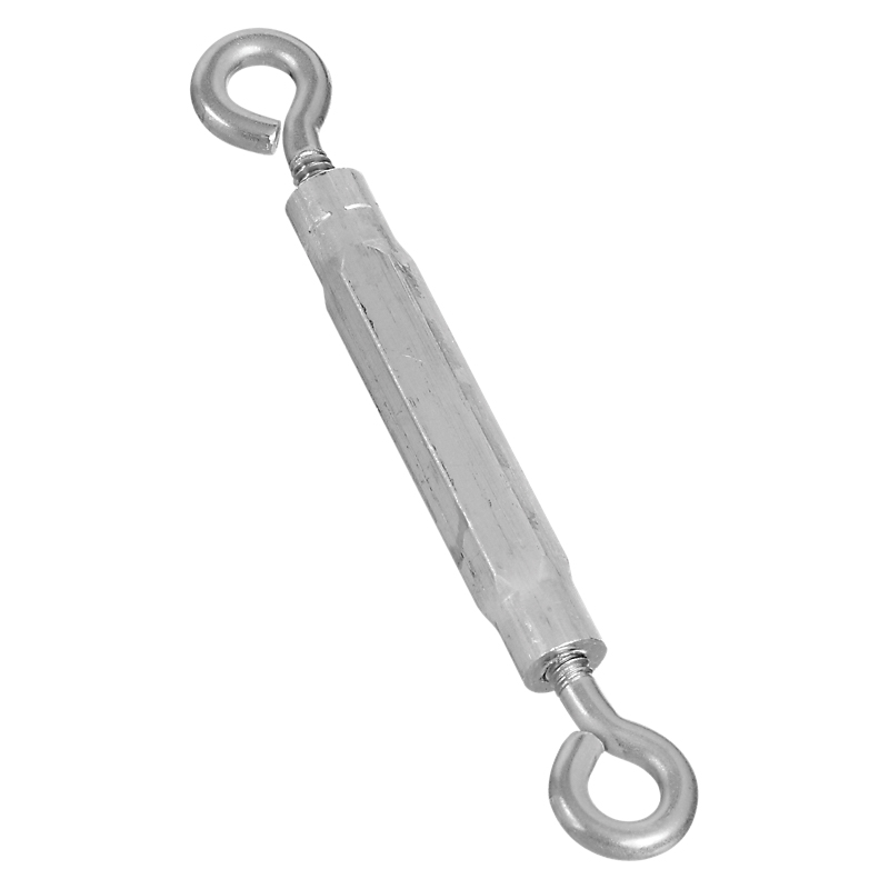 2171BC Series N221-820 Turnbuckle, 65 lb Working Load, #10-24 Thread, Eye, 5-1/2 in L Take-Up