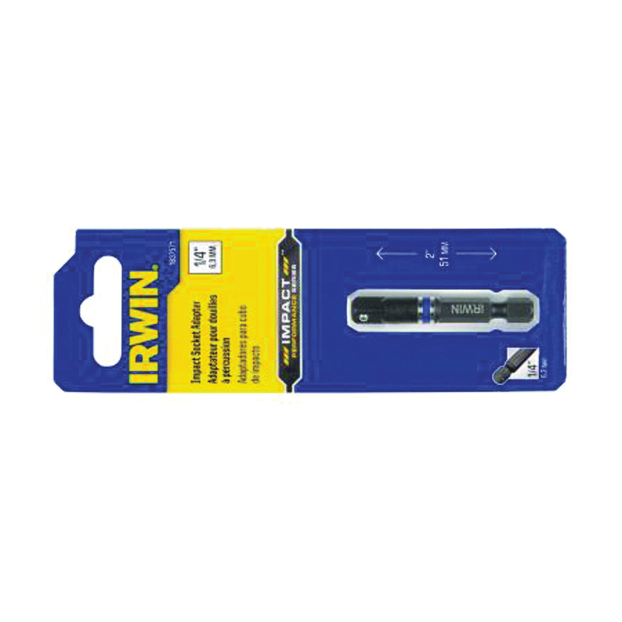 1837571 Socket Adapter, 1/4 in Drive, Square Drive, Steel