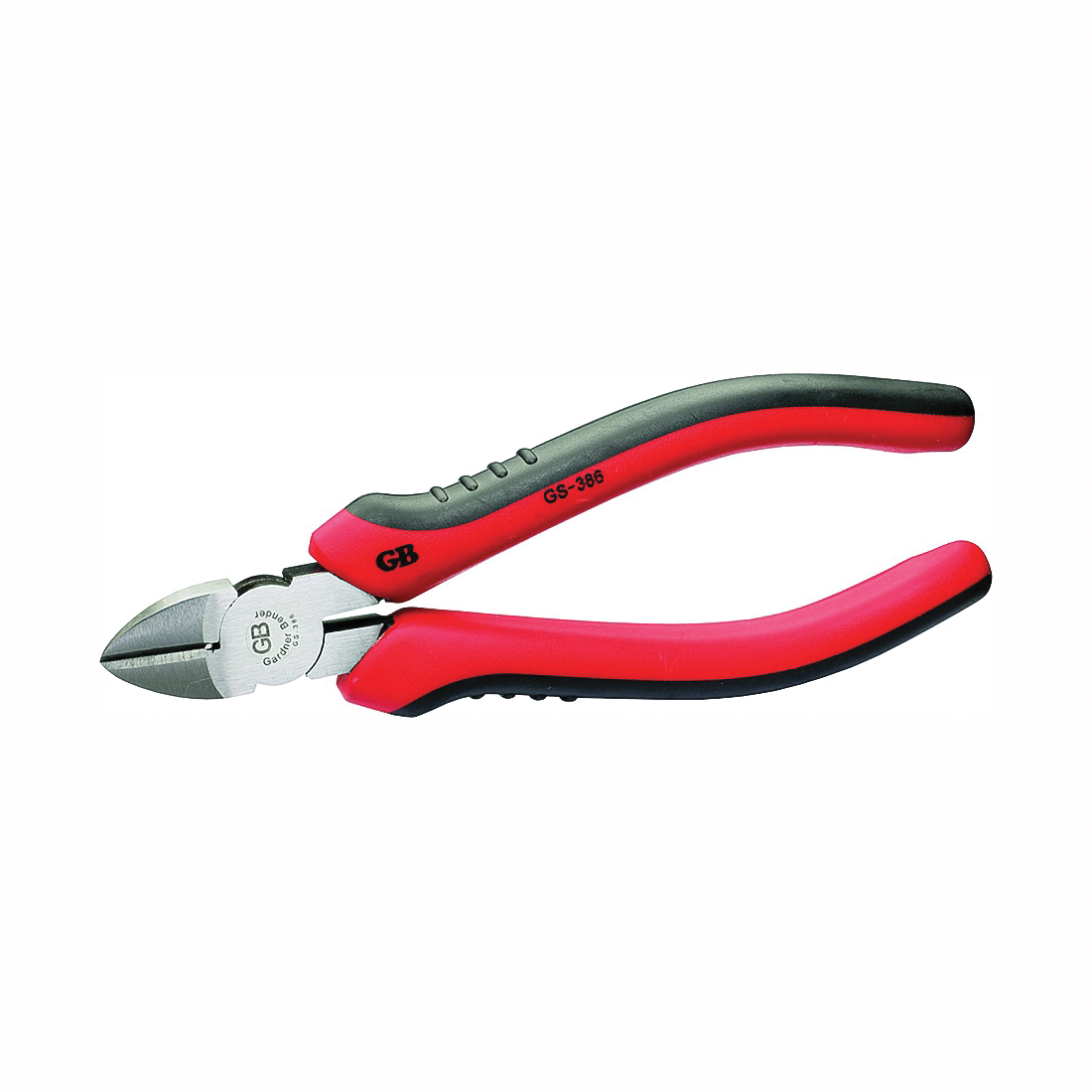 GS-386 Diagonal Cutting Pliers, 6-1/2 in OAL, 1-3/8 in Jaw Opening, Comfort Grip Handle, 3/4 in L Jaw