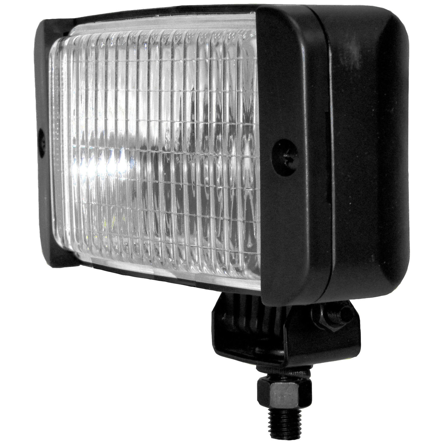 V502HF Rectangular Tractor and Work Light, 55 W, 12 V, 1-Lamp, Halogen Lamp, Clear Lamp, 949 Lumens