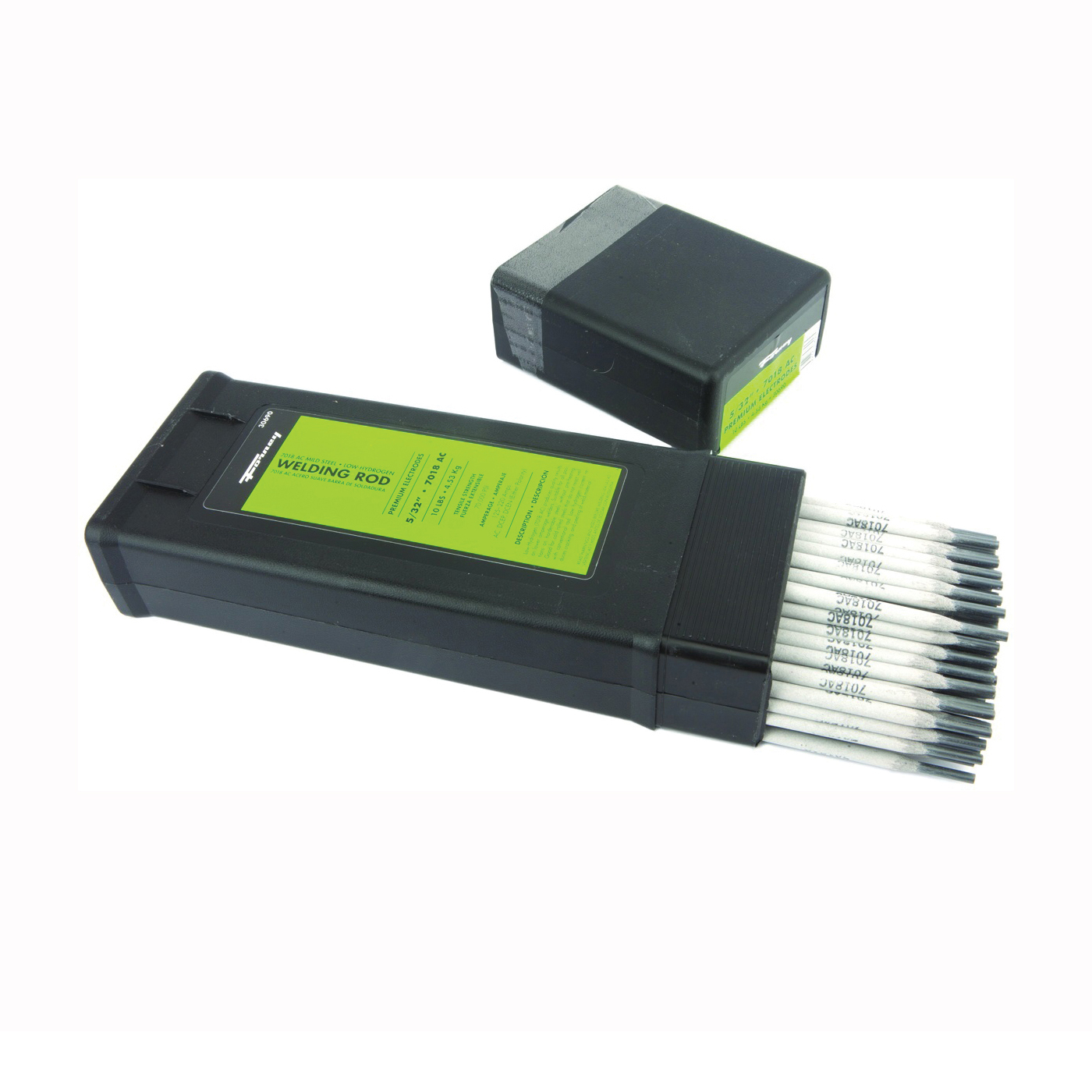 30690 Stick Electrode, 5/32 in Dia, 14 in L, Mild Steel
