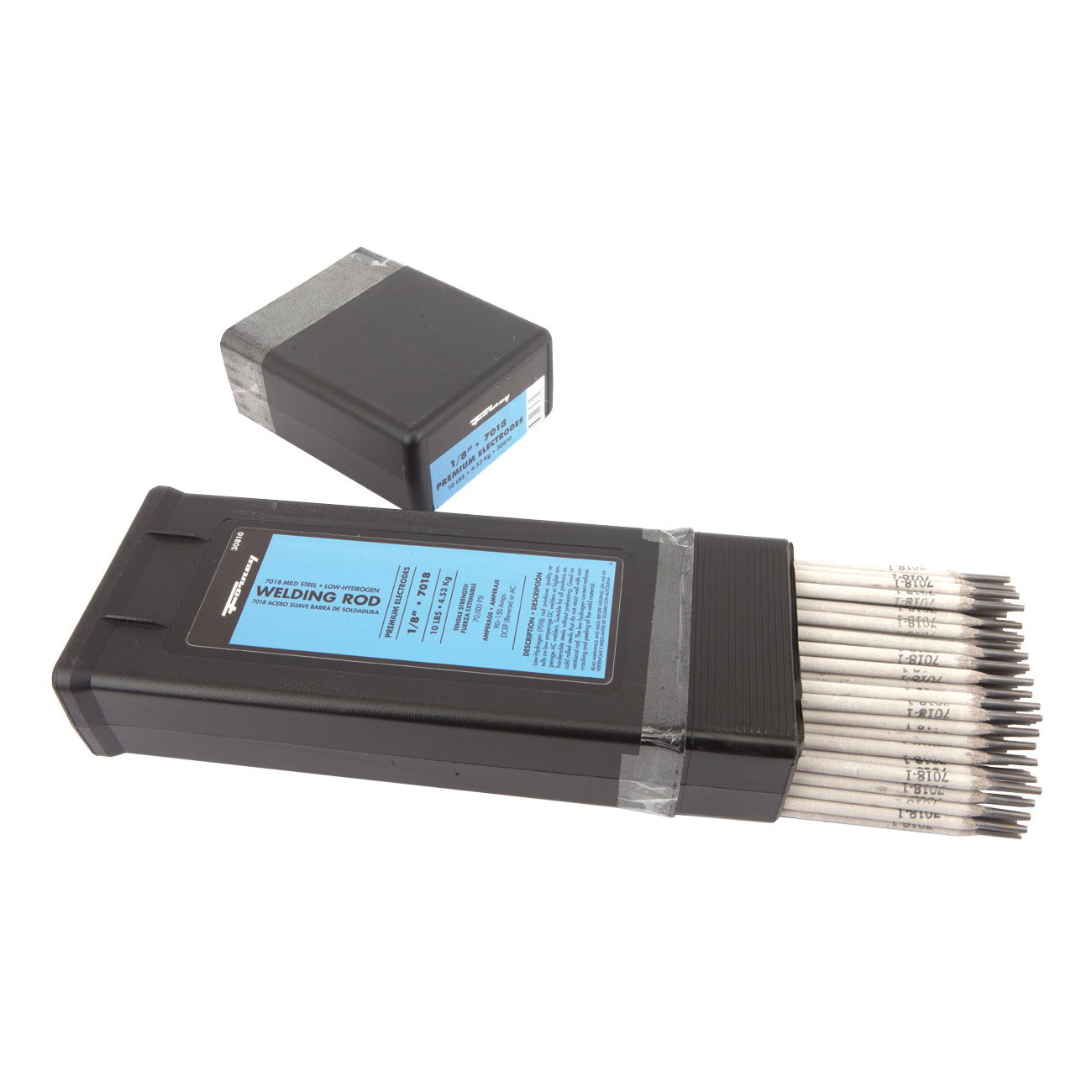 30810 Stick Electrode, 1/8 in Dia, 14 in L, Mild Steel