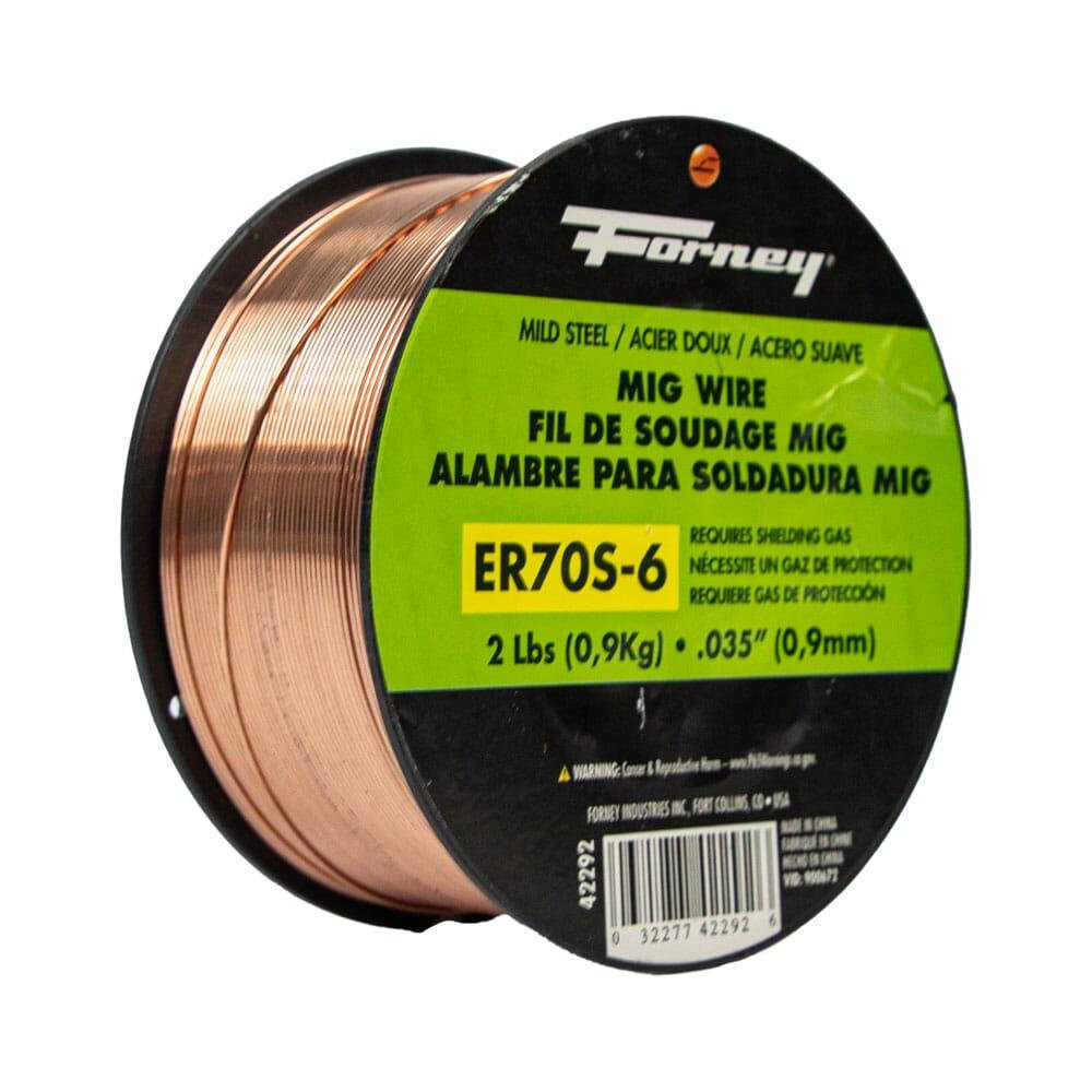 42292 MIG Welding Wire, 0.035 in Dia, Mild Steel