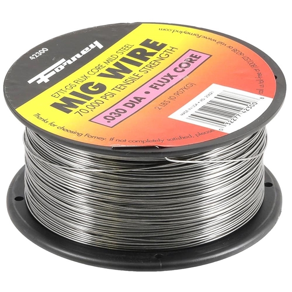 Forney 42300 MIG Welding Wire, 0.03 in Dia, Mild Steel - 1