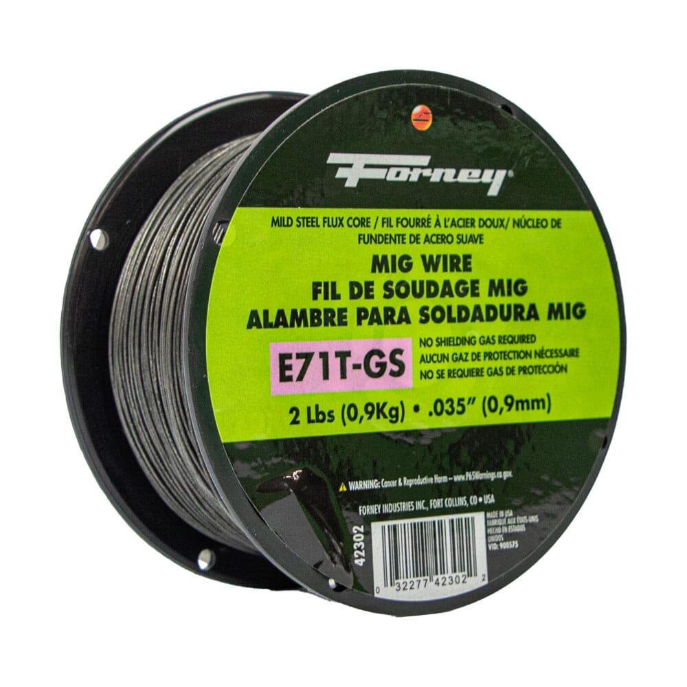 42303 MIG Welding Wire, 0.035 in Dia, Mild Steel