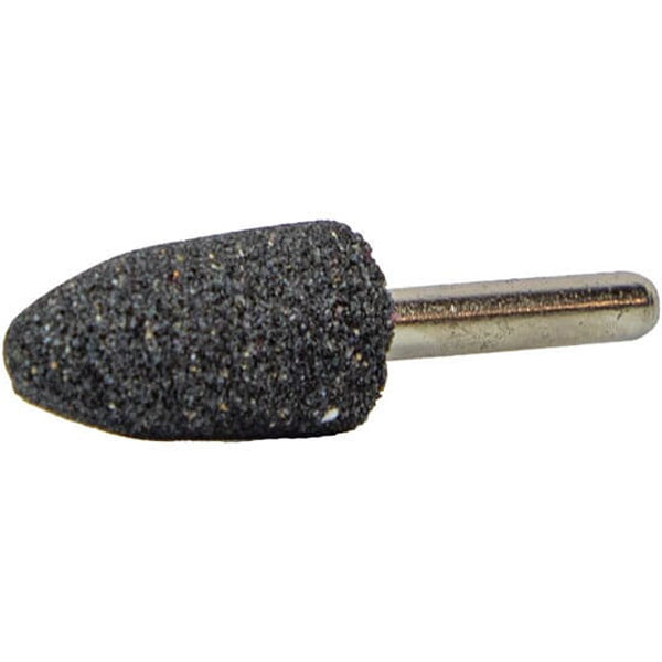 Forney 60029 Point Top Shank-Mounted Point, 1-1/4 in Dia, 1/4 in Arbor/Shank, 60 Grit, Coarse, Aluminum Oxide Abrasive - 4