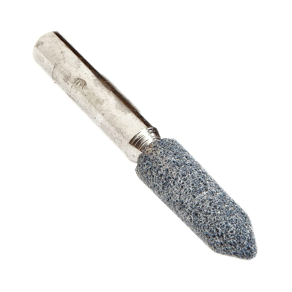 60030 Grinding Point, 1/4 x 1-1/16 in Dia, 1/4 in Arbor/Shank, 60 Grit, Coarse, Aluminum Oxide Abrasive