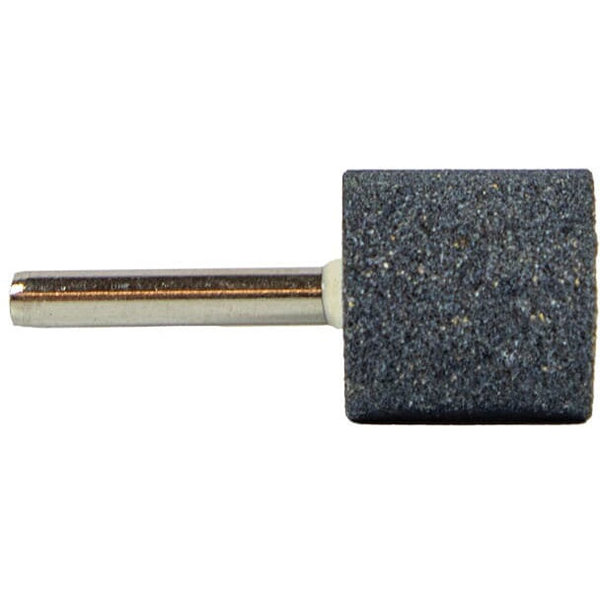 60036 Cylindrical Mounted Point, 1 in Dia, 1/4 in Arbor/Shank, 60 Grit, Coarse, Aluminum Oxide Abrasive
