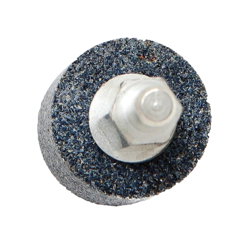 Forney 60050 Grinding Wheel, 1 x 1 in Dia, 1/4 in Arbor/Shank, 60 Grit, Coarse, Aluminum Oxide Abrasive