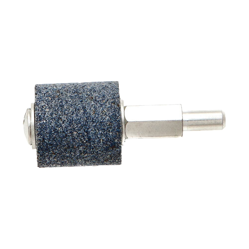 Forney 60050 Grinding Wheel, 1 x 1 in Dia, 1/4 in Arbor/Shank, 60 Grit, Coarse, Aluminum Oxide Abrasive