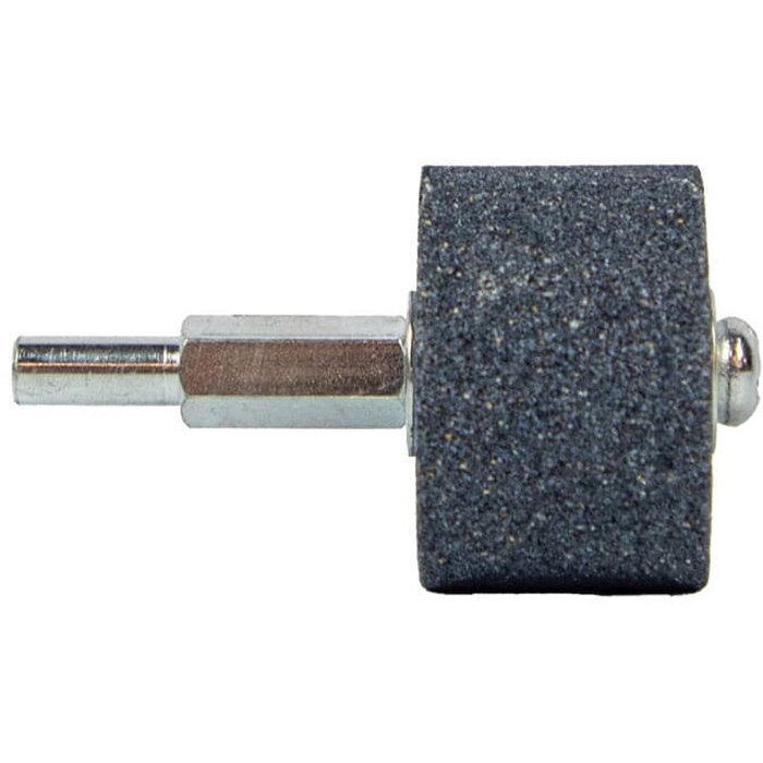60051 Cylindrical Grinding Wheel, 1-1/2 in Dia, 1/4 in Arbor/Shank, 60 Grit, Medium, Aluminum Oxide Abrasive
