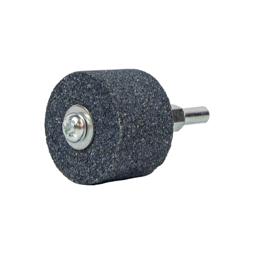 Forney 60051 Cylindrical Grinding Wheel, 1-1/2 in Dia, 1/4 in Arbor/Shank, 60 Grit, Medium, Aluminum Oxide Abrasive - 3