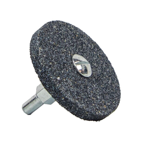 Forney 60052 Grinding Wheel, 2 in Dia, 1/4 in Arbor/Shank, 60 Grit, Medium, Aluminum Oxide Abrasive - 2