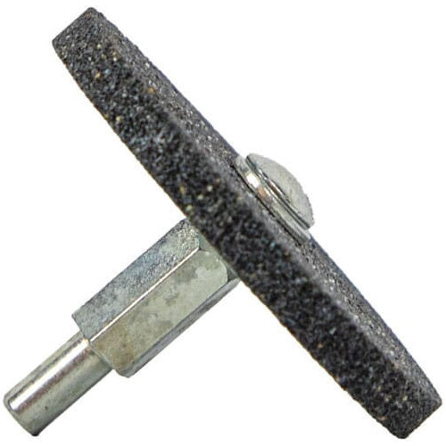 60054 Grinding Wheel, 2-1/2 in Dia, 1/4 in Arbor/Shank, 60 Grit, Medium, Aluminum Oxide Abrasive