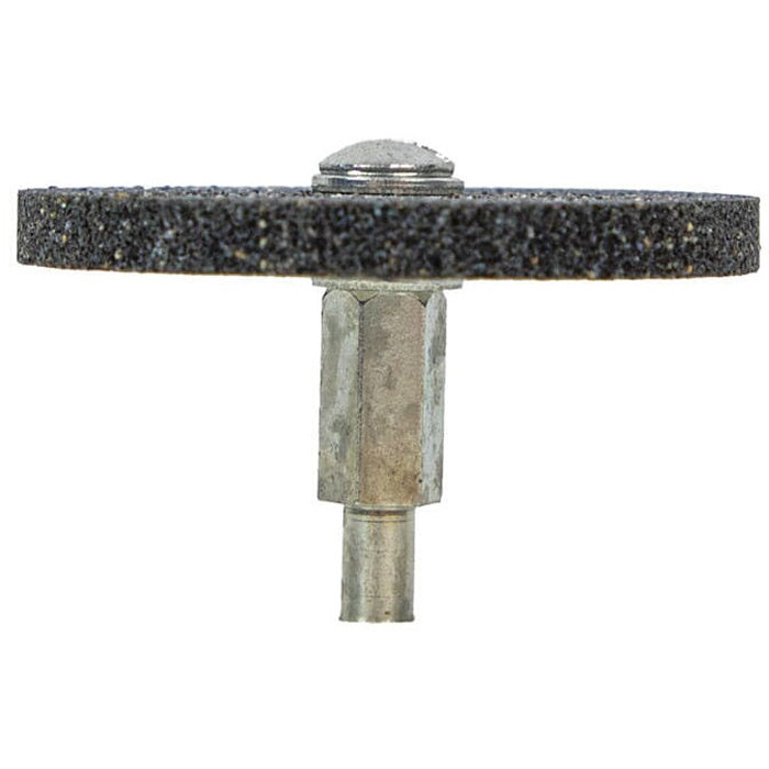 Forney 60054 Grinding Wheel, 2-1/2 in Dia, 1/4 in Arbor/Shank, 60 Grit, Medium, Aluminum Oxide Abrasive - 5