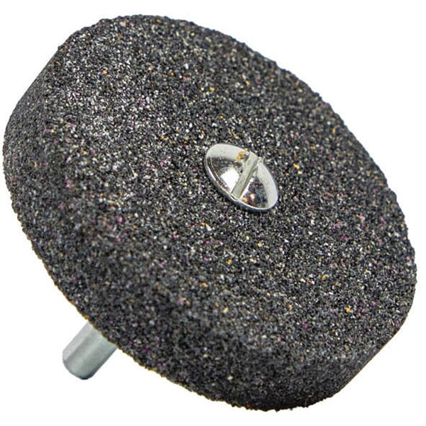 Forney 60055 Grinding Wheel, 2-1/2 in Dia, 1/4 in Arbor/Shank, 60 Grit, Medium, Aluminum Oxide Abrasive - 2