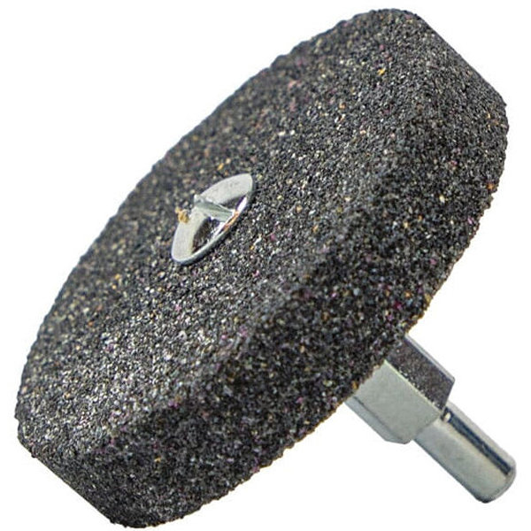Forney 60055 Grinding Wheel, 2-1/2 in Dia, 1/4 in Arbor/Shank, 60 Grit, Medium, Aluminum Oxide Abrasive - 3