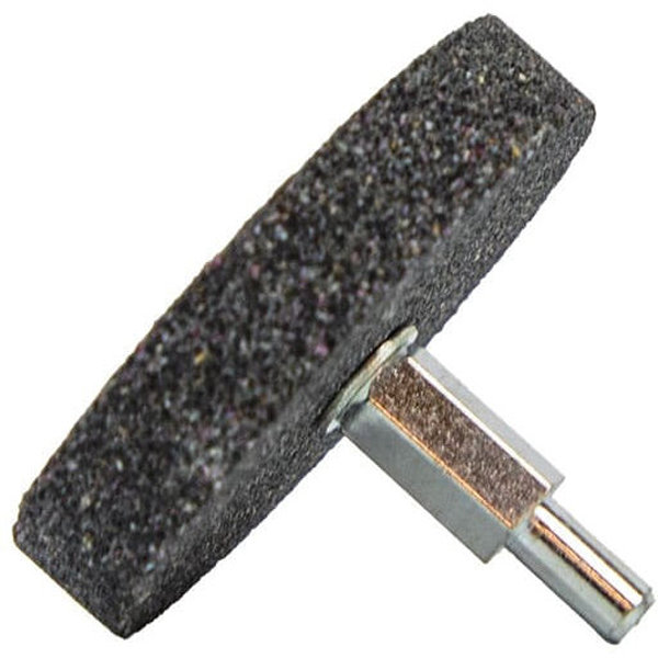 Forney 60055 Grinding Wheel, 2-1/2 in Dia, 1/4 in Arbor/Shank, 60 Grit, Medium, Aluminum Oxide Abrasive - 4