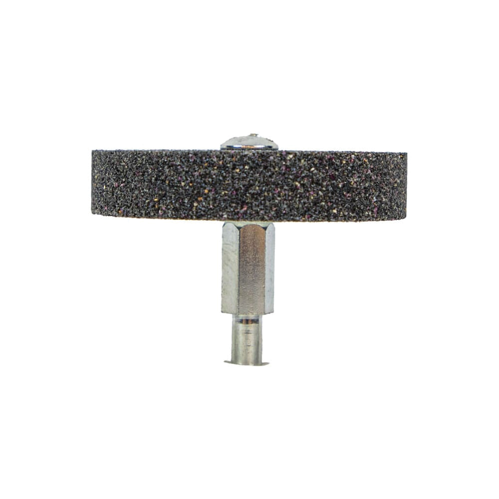 Forney 60055 Grinding Wheel, 2-1/2 in Dia, 1/4 in Arbor/Shank, 60 Grit, Medium, Aluminum Oxide Abrasive - 5