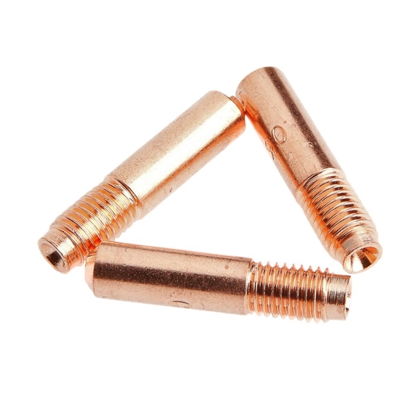 Forney Miller Style Series 60165 MIG Contact Tip, 0.03 in Tip, Copper - 1