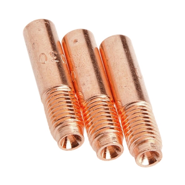 Forney Miller Style Series 60165 MIG Contact Tip, 0.03 in Tip, Copper - 3