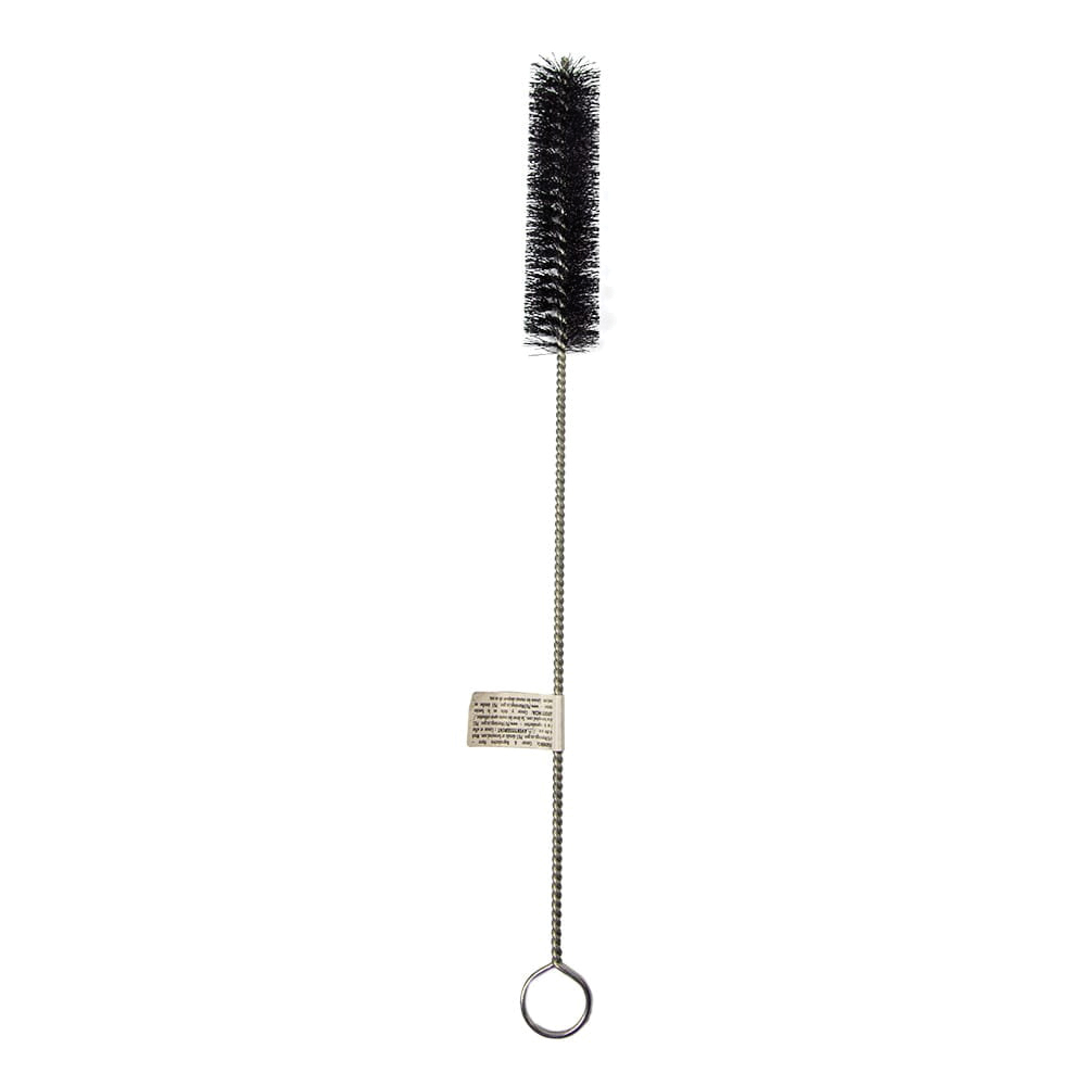 70487 Tube Brush, Nylon Bristle, 15-1/2 in OAL, 1-1/4 in W Brush, Black